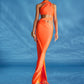 Kivia Dress - Neon Orange