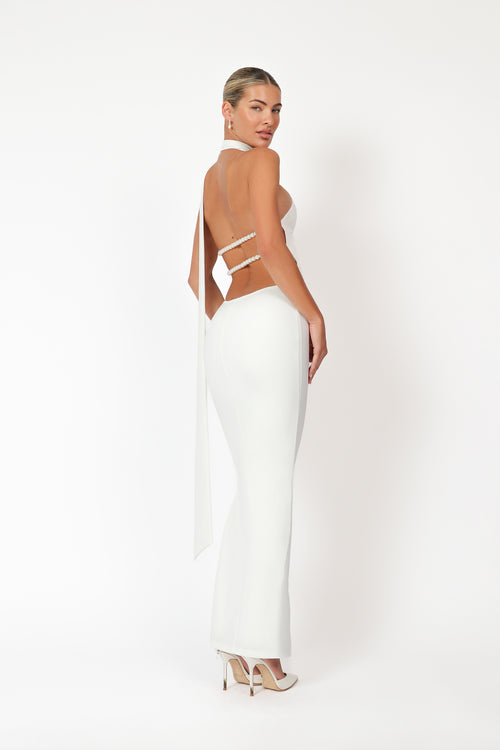 Kara Dress - Maxi - Ivory