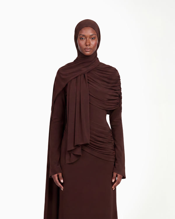 Kallu Scarf - Brown
