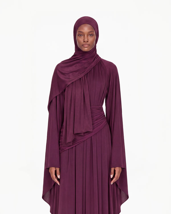 Kallu Scarf - Plum