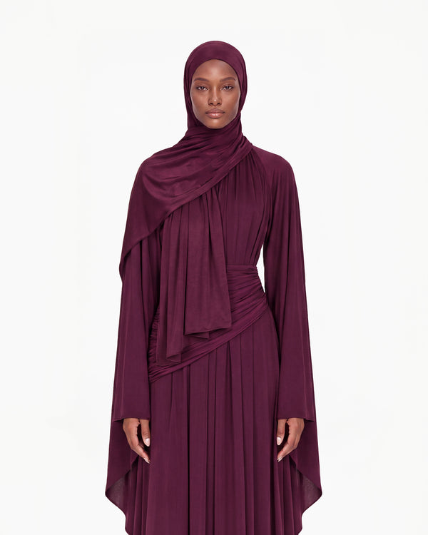 Kallu Scarf - Plum