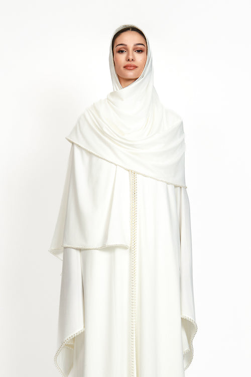 KATIMA SCARF - WHITE