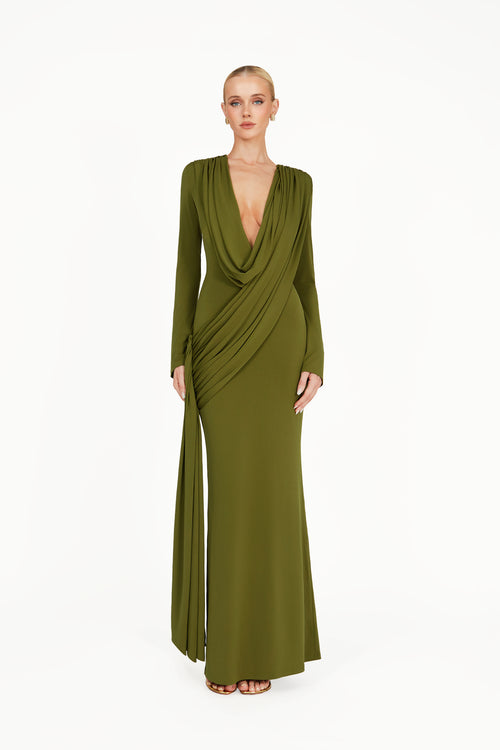 Kaori Dress - Khaki