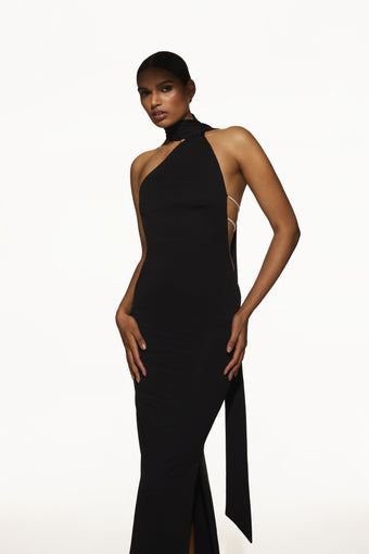 Kara Dress - Black – Khanum's