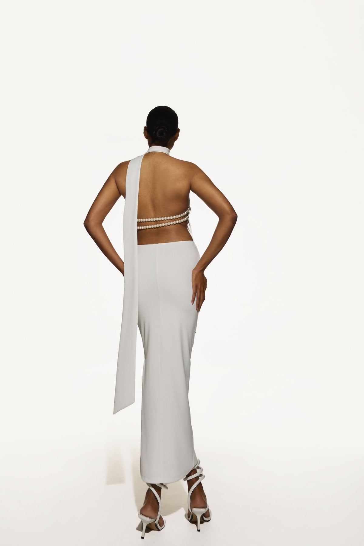 Kara Dress Ivory main image 1
