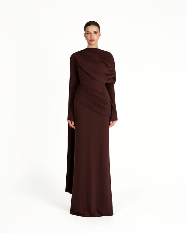 Karelia Dress - Brown