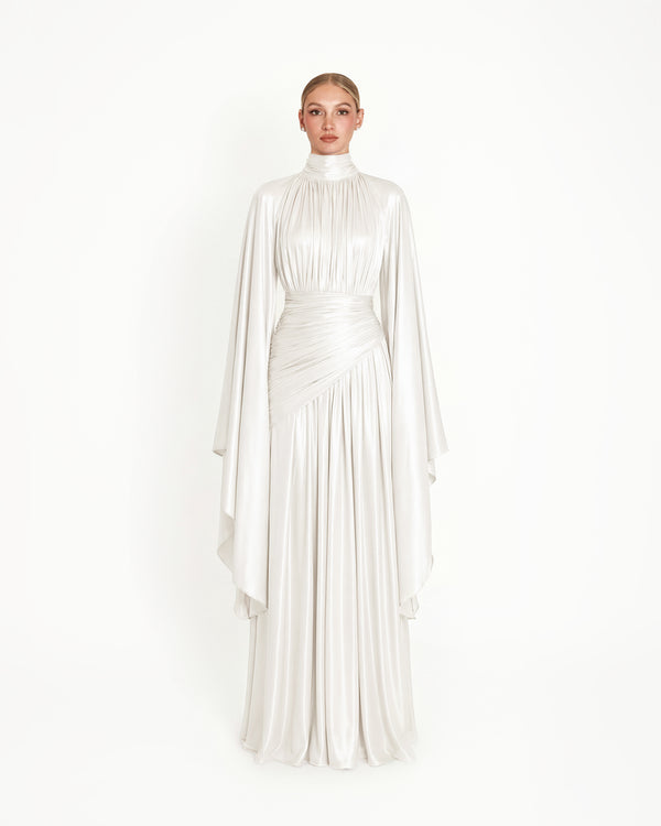 Kasir Dress - White