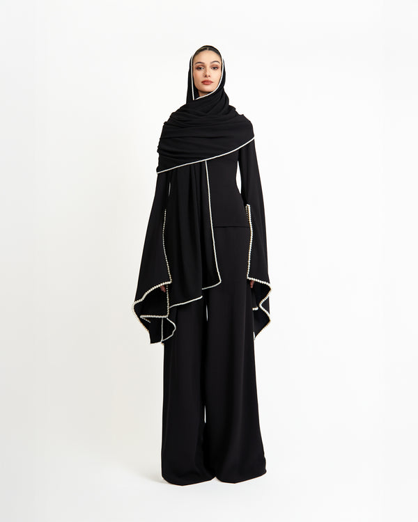 KATIMA SCARF - BLACK