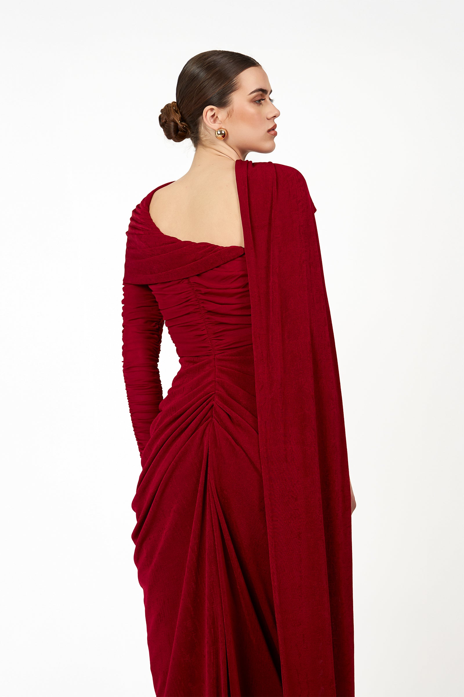 Khanum Sheer Maxi Dress - Black