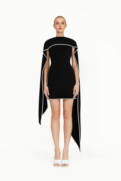 Kerena Mini Dress - Black