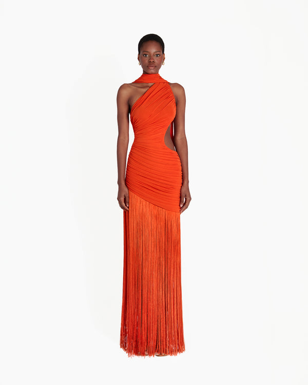 Kirana Mini Dress - Orange