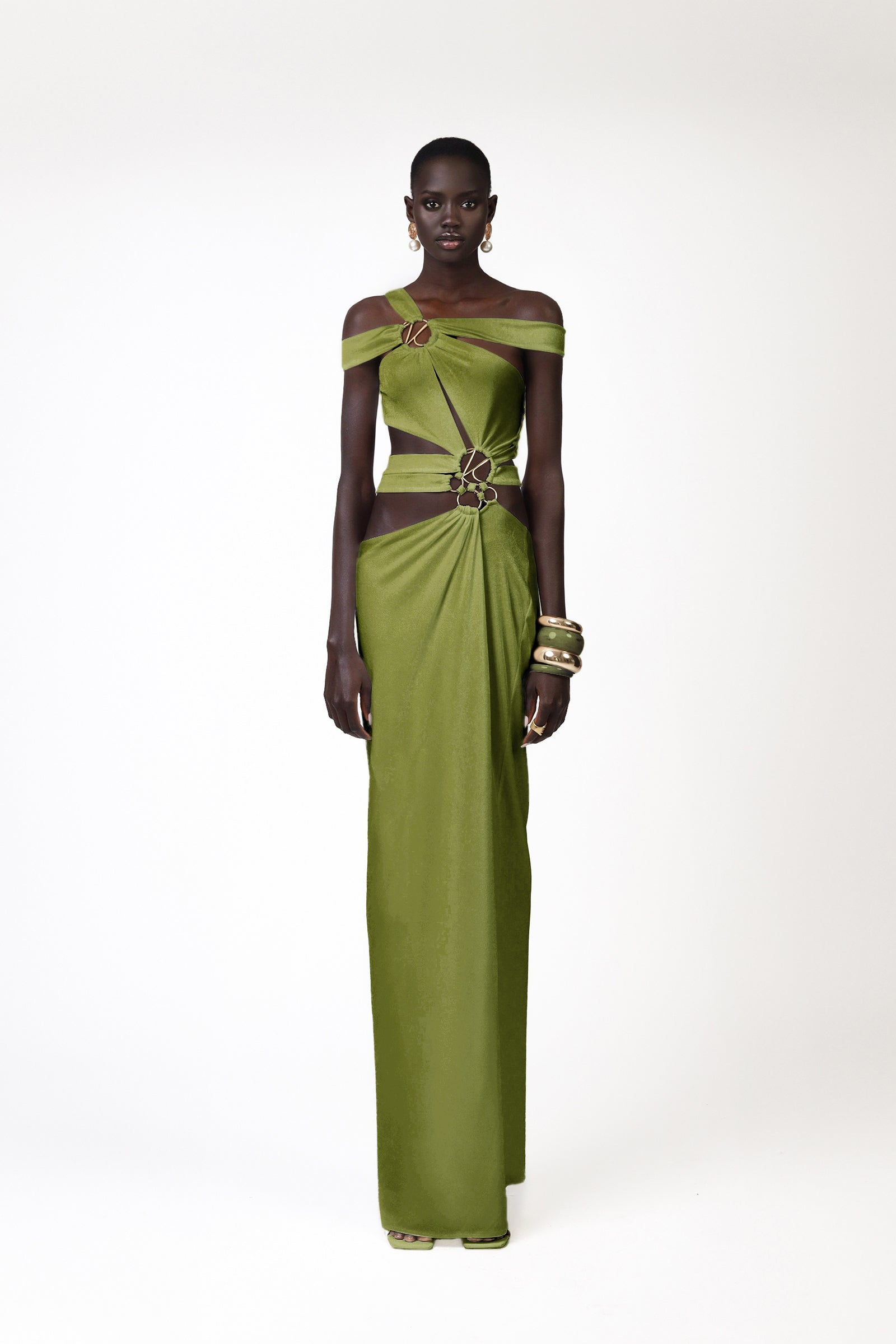 Pistachio green dress hotsell