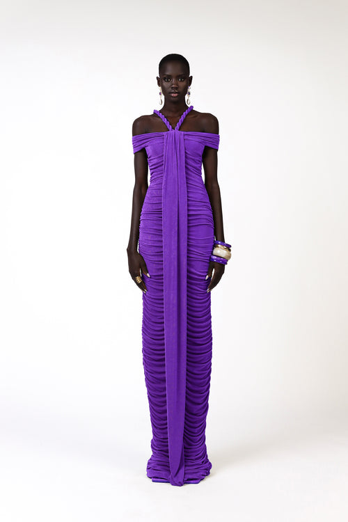 Korro Dress - Purple