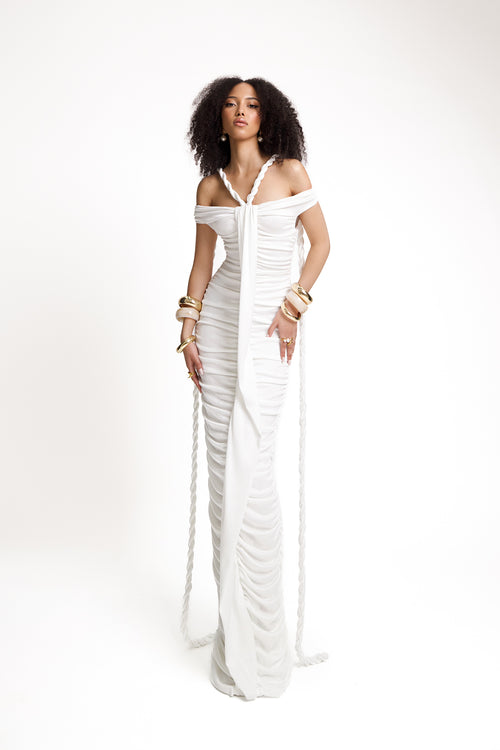 Korro Dress - White