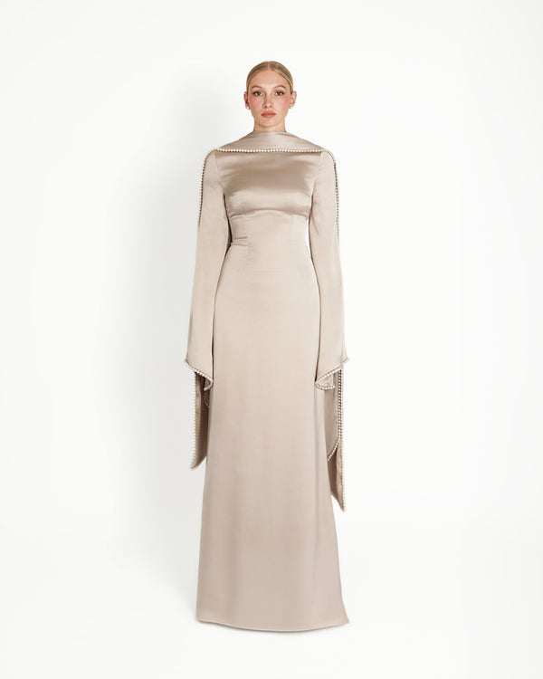 Krace Dress - Champagne