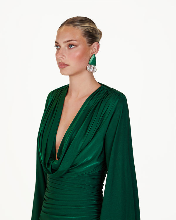 Kriti Earrings - Green