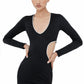 Kira Dress - Mini - Black - Sample