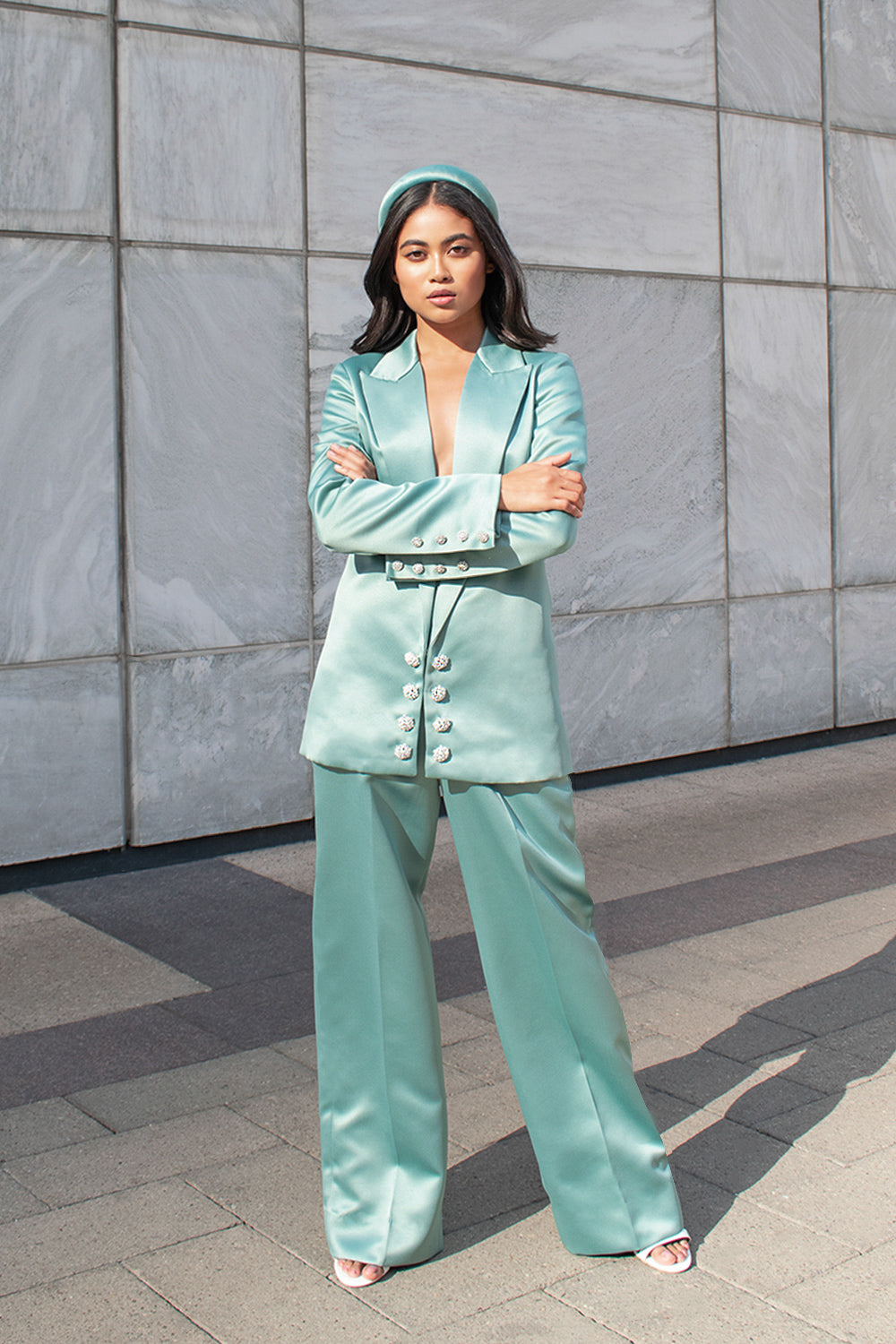 Kezia Trousers - Tifanny Teal