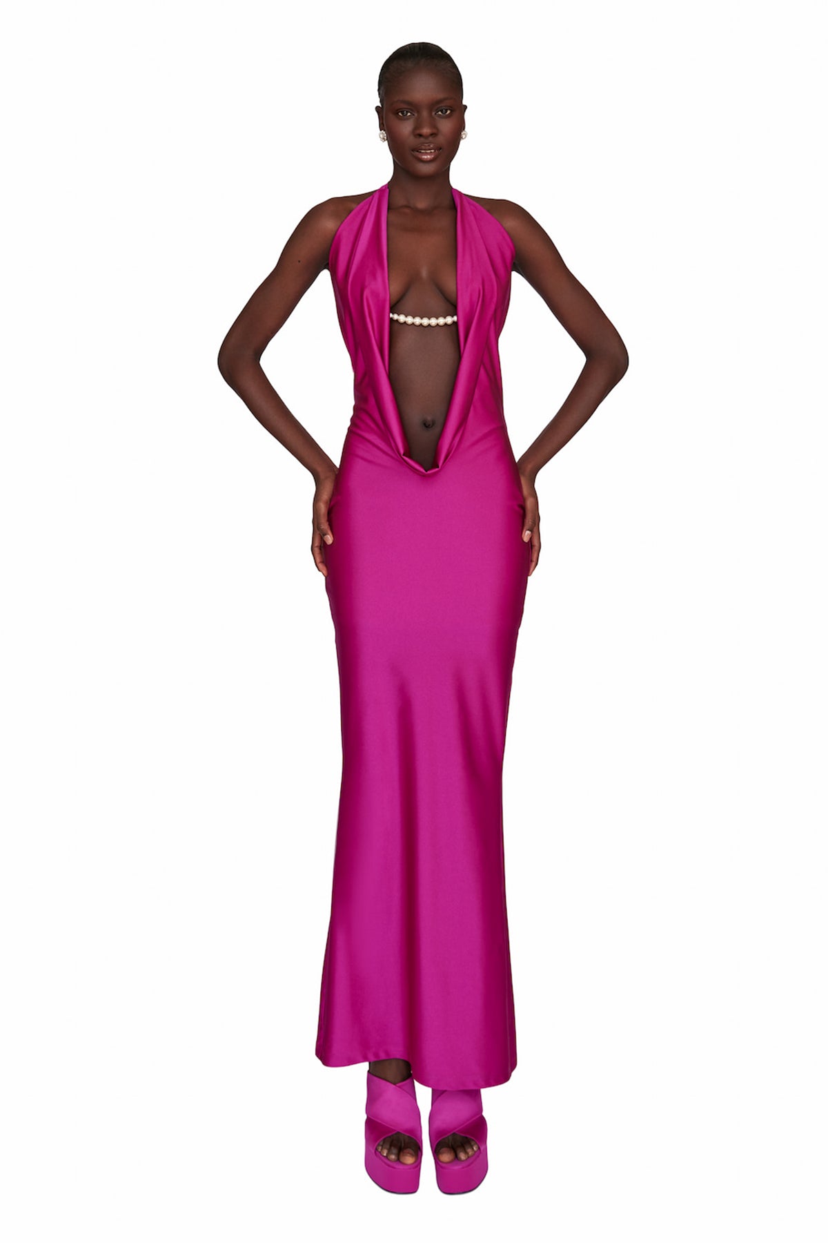 Kiyah Dress - Pink