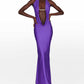 Kiyah Dress - Purple