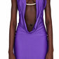 Kiyah Dress - Purple