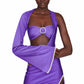 Knur Dress - Purple